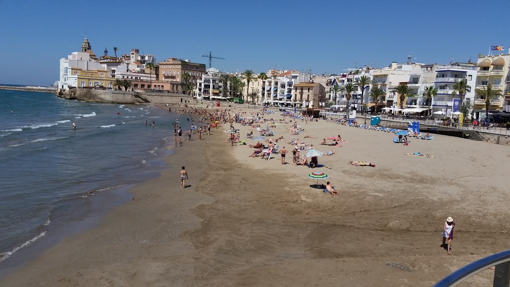 Apartamento Zona Playa De San Sebastian Sitges Kamer foto